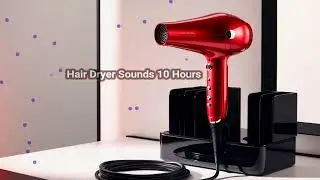 White Noise for Babies – Blow Dryer ASMR - Soft Hair Dryer Noise