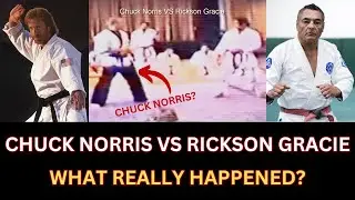Did Rickson Gracie choke out Chuck Norris? The true story.
