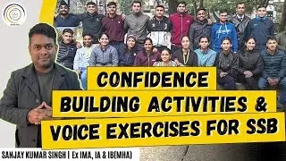 CONFIDENCE BUILDING ACTIVITIES & VOICE EXERCISES FOR SSB I #ssb #ssbpreparation #exercise  #ssb2023