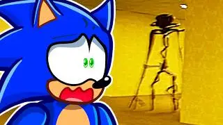 Sonic Reacts To The BACKROOMS..