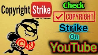 how to check copyright strikes on youtube studio beta