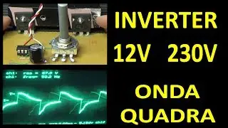0360: Inverter 12V 230V 50Hz ad onda quadra