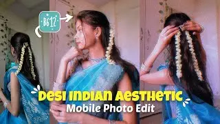 Desi Aesthetic: B612 Photo Filter Edit Tutorial (Easy for Beginners) 📸🌟@vedikajaokar