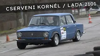 Cserveni Korn&eacute;l / Lada 2101 / Sopia-Net Szlalom 2022. - TheLepoldMedia