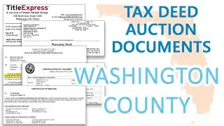 Washington County - Locate all Info and Documents for Tax Deed Auction Excess Proceeds Claims