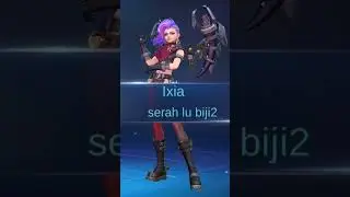update hero Ixia animasi model nya keren robotic banget #mlbb