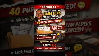 🔴 MATRIC EXAM SCANDAL EXPOSED! 😱#MatricExamScandal #Cheating #Tshwane #EducationSA #Accountability
