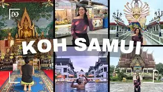 Koh Samui Day 6 🇹🇭 | Temples, Rain & Fisherman&rsquo;s Market 🌧️✨ | Thailand Vlog #ravisha
