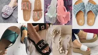 most pretty trending casual slippers for girls 2022/ top&trendy casual slippers/casual slipper/flats