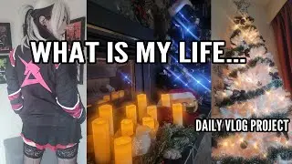 What Is My Life.... (Pt 2) After Decorating For Christmas! Photo Taking and Merch Prepping