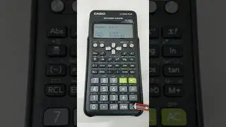 Как сбросить настройки или очистить настройки научного калькулятора Casio fx82 fx100 fx991ES Plus