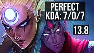 DIANA vs VARUS (MID) | 7/0/7, 1.4M mastery, 500+ games, Godlike | KR Master | 13.8