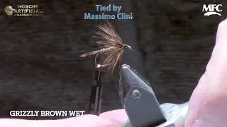 Costruzione Grizzly Brown Wet Fly | Tutorial Mosca Sommersa
