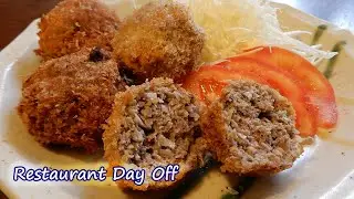 【Menchi Katsu】Japanese Breaded Minced Meat Cutlet