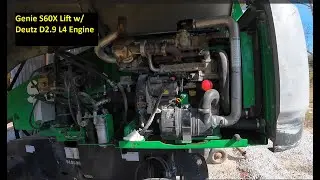 Genie Lift  w/ Deutz Diesel Engine Maintenance and Repairs.