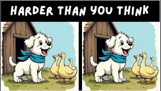 Spot The Difference. Beat the Clock in Brain Boggles Puzzle Challenge (A Bit Tricky)
