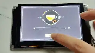 OEMODM PCAP projected capacitive 5 inch Industrial Touch Screen tft lcd display with Serial Port