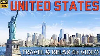 4K Journey USA: Relaxing Vacation Destinations, Exotic Honeymoon | Unique Travel, Historical Places