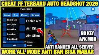 CHEAT FF TERBARU - APK MOD MENU FF TERBARU 2026,AIMKIL, CHEAT FF ANTI BAN, WORKING ALL SERVER  