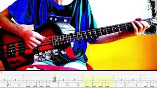 The Happening — Pixies — Bass cover with tabs (4k)