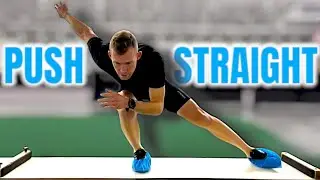This is how you learn to push EFFICIENTLY on SKATES ( BRRRN Slideboard tutorial )