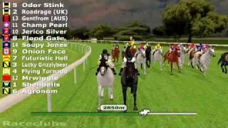 Virtual horse racing, Aok Racing finish 1-2