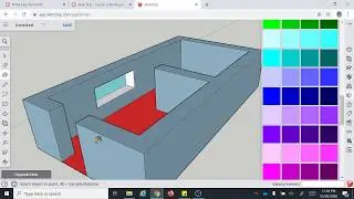 SketchUp Online Basic House and Window Video 4