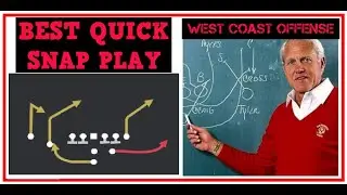 MADDEN   WEST COAST OFFENSE QUICK SNAP MONEY PLAY   Double Flares