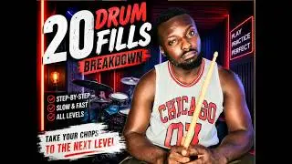 20 Insane Drum Fills Explained Step by Step | Drum Lesson