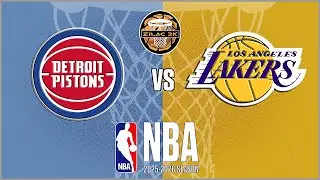 PISTONS VS LAKERS | NBA Full Game Highlights | Los Angeles vs Detriot | JAN 2026 | NBA 2K26