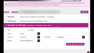 DADAT Orderaufgabe