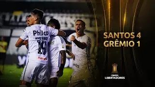 Santos vs. Grêmio [4-1] | RESUMEN | Cuartos de Final | CONMEBOL Libertadores