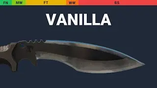 Kukri Knife Vanilla - Skin Float And Wear Preview
