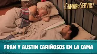Fran y Austin regalonean en la cama | ¿Ganar o Servir? | Canal 13