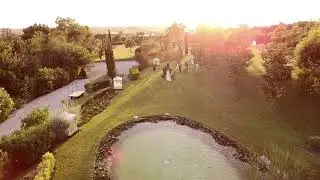 Flying.forl video con drone ... matrimonio
