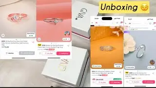 Giva silver ring collection ll finger ring 💍 unboxing 