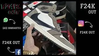 F24K OUT  (JORDAN 1 X TRAVIS SCOTT)