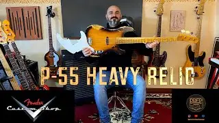 Fender CUSTOM SHOP P 55 Heavy Relic &mdash; басовые таблетки