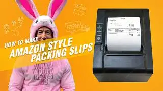 How to Make Amazon Style Packing Slips without a POS