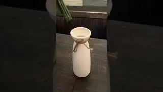 Review: White Ceramic Vase Modern Home Decoration Porcelain Vase Matte Design #amazonfinds