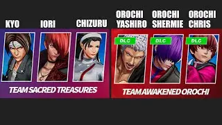 TEAM SACRED TREASURES vs TEAM AWAKENED OROCHI - KOF XV