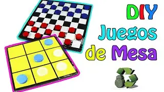 Juguetes Reciclados - Juegos de Mesa 2 en 1 (Reciclaje) Ecobrisa