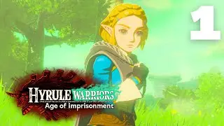 Let's Play Hyrule Warriors: Age of Imprisonment Part 1 - Zelda's Adventure in the Past!