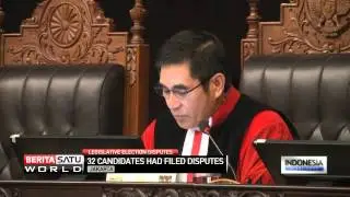 Indonesia's Constitutional Court Delivers Verdicts on Dozens of Election Disputes