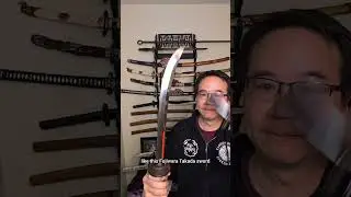 Naginata blades were later repurposed to wakizashi and sometimes tanto #sword #katana