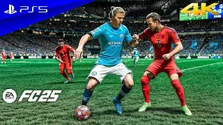 FC 25 - Manchester City vs. Bayern Munich Ft. Haaland, Kane, UEFA Champions League | PS5&trade; [4K60]