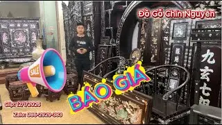 NGÀY 12/1/2026. TRANH GỖ TRẮC , TỦ THỜ 13 CHÁM CẨM LAI , BỘ 3 MINH ĐẾ , ĐÔN TRỐNG GỖ CẨM LAI,