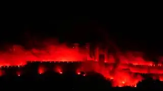 FEU ARTIFICE 14 JUILLET  2014 A CARCASSONNE.;COMME SI VOUS Y ETIEZ!