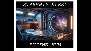 Starship Sleeping Quarters 🚀 Deep Engine Hum (Brown Noise)