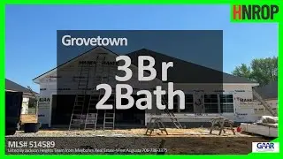 #AugustaListingAuthority Grovetown 3Br 2Ba Home | The SEQUOIA plan by Crawford Creek Communities...